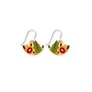 Earrings | Mini Pagoda Drop Earrings | Kirsten Katz | Sunflower